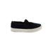 Steve Madden Flats: Slip On Platform Classic Black Solid Shoes - Women's Size 9 - Almond Toe