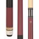 ASKA L2 2-Piece Pool Cue Stick, 58-inches Hard Rock Canadian Maple, 13mm Hard Tip (21-Ounce, Matte Red)