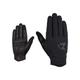 Ziener Carell Touch Men's Long Fingerless Mountain Bike Gloves | Long Finger Gloves with Touch Function - Breathable, Cushioning, Black, 9