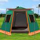 Family Outdoor Camping Tent Automatic Pop-Up Tent 3-4 Person Double Layer Waterproof Instant Tent Easy Set Up Ideal Outdoor Gifts