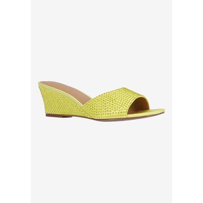 Women's Coralie Sandal by J. Renee in Yellow (Size 7 1/2 M)