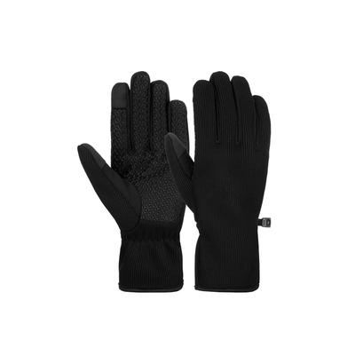 Skihandschuhe REUSCH "Mate TOUCH-TEC™", Damen, Gr. 8, schwarz, 98% Polyester, 2% Elasthan, mehrfarbig, klassisch, Handschuhe, mit praktischer Touch-Funktion Image