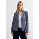 Kurzblazer CECIL Gr. XXL (46), blau (casual denim blue) Damen Blazer