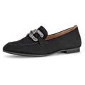 Loafer GABOR Gr. 37, schwarz Damen Schuhe Slip ons