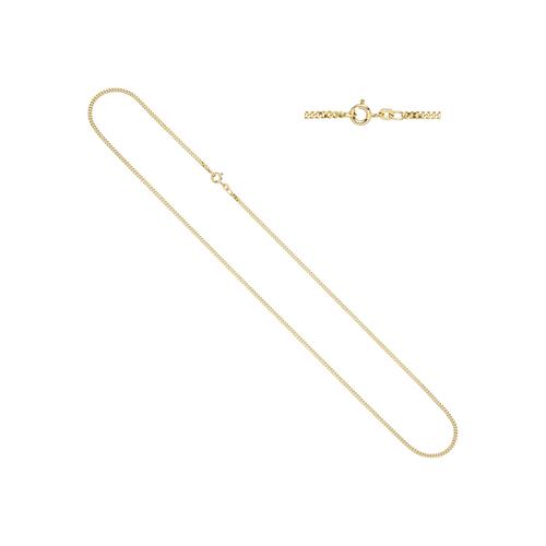 Goldkette JOBO Halsketten Gr. Gelbgold 333, Länge: 80 cm, goldfarben (gelbgold 333) Damen Panzerkette 333 Gold 80 cm 2,1 mm