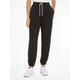 Sweathose TOMMY JEANS "TJW RLX SCRIPT SWEATPANT" Gr. S (36), N-Gr, schwarz Damen Hosen Freizeithosen