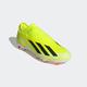 Fußballschuh ADIDAS PERFORMANCE "X CRAZYFAST LEAGUE LL FG" Gr. 47, gelb (team solar yellow 2, core black, cloud white) Schuhe Fußball Hallenschuhe