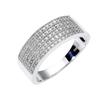 Fingerring DIAMONDS BY ELLEN K. "585 Gold mit 85x Diamant zus. 0,25ct." Gr. 16, weiß (weiß, weiß), Fingerringe, Damen, 016 (50,5), 0,25 ct P2 = erkennbare Einschlüsse, Gold
