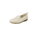 Slipper NATURAL FEET "Clea" Gr. 39, weiß (weiß 01) Damen Schuhe Slipper Slip ons