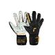 Torwarthandschuhe REUSCH "Attrakt Freegel Fusion Ortho-Tec" Gr. 8, goldfarben (schwarz, goldfarben) Damen Handschuhe Sporthandschuhe