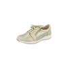 Schnürschuh LEI BY TESSAMINO "Naara", Damen, Gr. 37, beige, Leder, casual, Schuhe, mit seitlichem Reißverschluss
