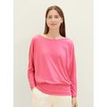 3/4-Arm-Shirt TOM TAILOR Gr. XS, pink (carmine pink) Damen Shirts Jersey