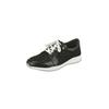 Schnürschuh LEI BY TESSAMINO "Naara", Damen, Gr. 40, schwarz, Leder, casual, Schuhe, mit seitlichem Reißverschluss