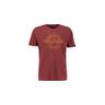 T-Shirt ALPHA INDUSTRIES ""Alpha Industries Men - T-Shirts AI Olidye T"" Gr. S, rot (rbf red) Herren Shirts