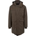 Wintermantel URBAN CLASSICS "Herren Cotton Peached Canvas Parka" Gr. S, grün (olive) Herren Mäntel Wintermäntel