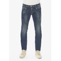 Slim-fit-Jeans LE TEMPS DES CERISES "700/11" Gr. 31, EURO-Größen, blau (jeansblau) Herren Jeans 5-Pocket-Jeans