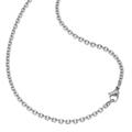 Collier ZEEME "Ankerkette Edelstahl 3mm breit" Halsketten Gr. Edelstahl, Länge: 60 cm, grau Damen Colliers