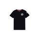 T-Shirt ALPHA INDUSTRIES "ALPHA Kids - T-Shirts Space Shuttle T Kids/Teens" Gr. 14, schwarz (black) Jungen Shirts T-Shirts