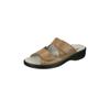 Pantolette NATURAL FEET "Leonie", Damen, Gr. 43, braun, Lederimitat, casual, Schuhe, mit bequemem Fußbett