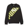 Sweatshirt PUMA "PUMA POWER Graphic Jungen" Gr. 176, schwarz (black) Kinder Sweatshirts