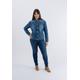 Jeansjacke OCTOBER Gr. 38/40, blau (dunkelblau) Damen Jacken Jeansjacken