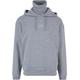 Hoodie DEF "Herren Hendrik Hoody Grey Melange" Gr. M, grau (grey melange) Herren Sweatshirts