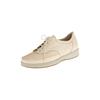Schnürschuh NATURAL FEET "Paris XL", Damen, Gr. 35, beige, Leder, Synthetik, elegant, Schuhe, mit bequemer Laufsohle