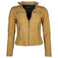 Lederjacke JCC "8006" Gr. S, gelb (yellow) Damen Jacken Lederjacken