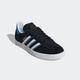 Sneaker ADIDAS ORIGINALS "GAZELLE" Gr. 43, blau (core black, bright blue, cloud white) Schuhe Schnürhalbschuhe