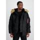 Winterjacke ALPHA INDUSTRIES "ALPHA Men - Parka & Winter Jackets N-3B (HERITAGE)" Gr. XL, schwarz (black) Herren Jacken Übergangsjacken