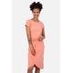 Sommerkleid ALIFE & KICKIN "TheaAK B Shirt Dress Damen Sommerkleid, Kleid" Gr. L, Normalgrößen, orange (peach melange) Damen Kleider Sommerkleider