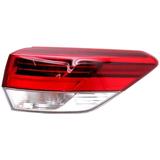 2017 Toyota Highlander Right Tail Light Assembly - Brock 6222-0139R