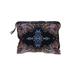 Cynthia Vincent Clutch: Black Paisley Bags