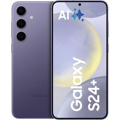 SAMSUNG Smartphone "Galaxy S24+ 512GB" Mobiltelefone lila (cobalt violet) Smartphone Android