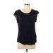 Calvin Klein Sleeveless Blouse: Black Tops - Women's Size Large