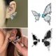 Hommes femmes oreille bijoux fête boucles d'oreilles alliage matériel bijoux cadeau pour femmes 69HB