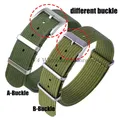 Bracelet de montre de lit tressé pour Rolex DATEJUST bracelet militaire universel bracelet en