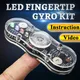 Kit électronique de bricolage avec CR927 bricolage LED Fidget assemblage doigt rotation jouet