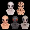 Masque extraterrestre d'horreur effrayant cosplay masques extraterrestres OVNI complets casque en