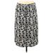 Gap Outlet Casual Skirt: Black Graphic Bottoms - Women's Size Medium