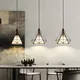 Lampes suspendues réglables à LED lustre à ampoule Inda E26 lampes de face plafonniers