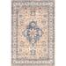 White 96 x 60 x 0.25 in Living Room Area Rug - White 96 x 60 x 0.25 in Area Rug - Bungalow Rose Jordan Medallion Machine Washable Area Rug for Living Room Bedroom Dining Room Kitchen, Sand | Wayfair