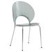 Wrought Studio™ Jedikiah Series Modern Plastic Dining Chair w/ Metal Legs Metal in Gray | 33.27 H x 17.13 W x 17.52 D in | Wayfair