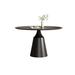 Ivy Bronx Giselly Round Dining Table, Steel in Black | 29.52 H x 53.14 W x 53.14 D in | Wayfair 4FA5755FC27646CC8593AB19794A08D0