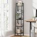 Ebern Designs Clim 5-Tier Ladder Bookcase Metal in Black | 63 H x 13.4 W x 11.8 D in | Wayfair 7FC424F8C71D4A578CEEC450990A5E5E