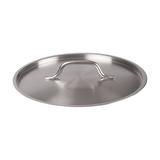 Winco SSTC-12 11 9/16" Stock Pot & Sauce/Frying Pan Cover, Stainless Steel