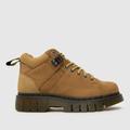 Dr Martens woodard hiker boots in tan