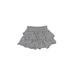 Crewcuts Skirt: Gray Checkered/Gingham Skirts & Dresses - Kids Girl's Size 4