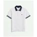 Brooks Brothers Men's Vintage-Inspired Tennis Polo in Supima Cotton | White | Size 2XL