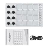 Dazzduo MIDI Controller MIDI Pad BT Low 3.5mm Knobs Note Portable Pads 8 Knobs ith 16 Pads 16 Pads 8 MIDI BT Low 3.5mm Output ith Output ith 16 Pad MIDI BT Note Portable MIDI 8 Knobs Note
